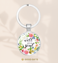 It is Well with My Soul | Glass Dome Keychain