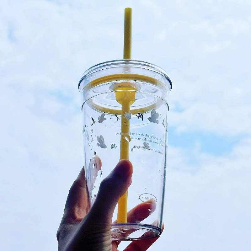 Psalm 52:8 | Tumbler with Straw