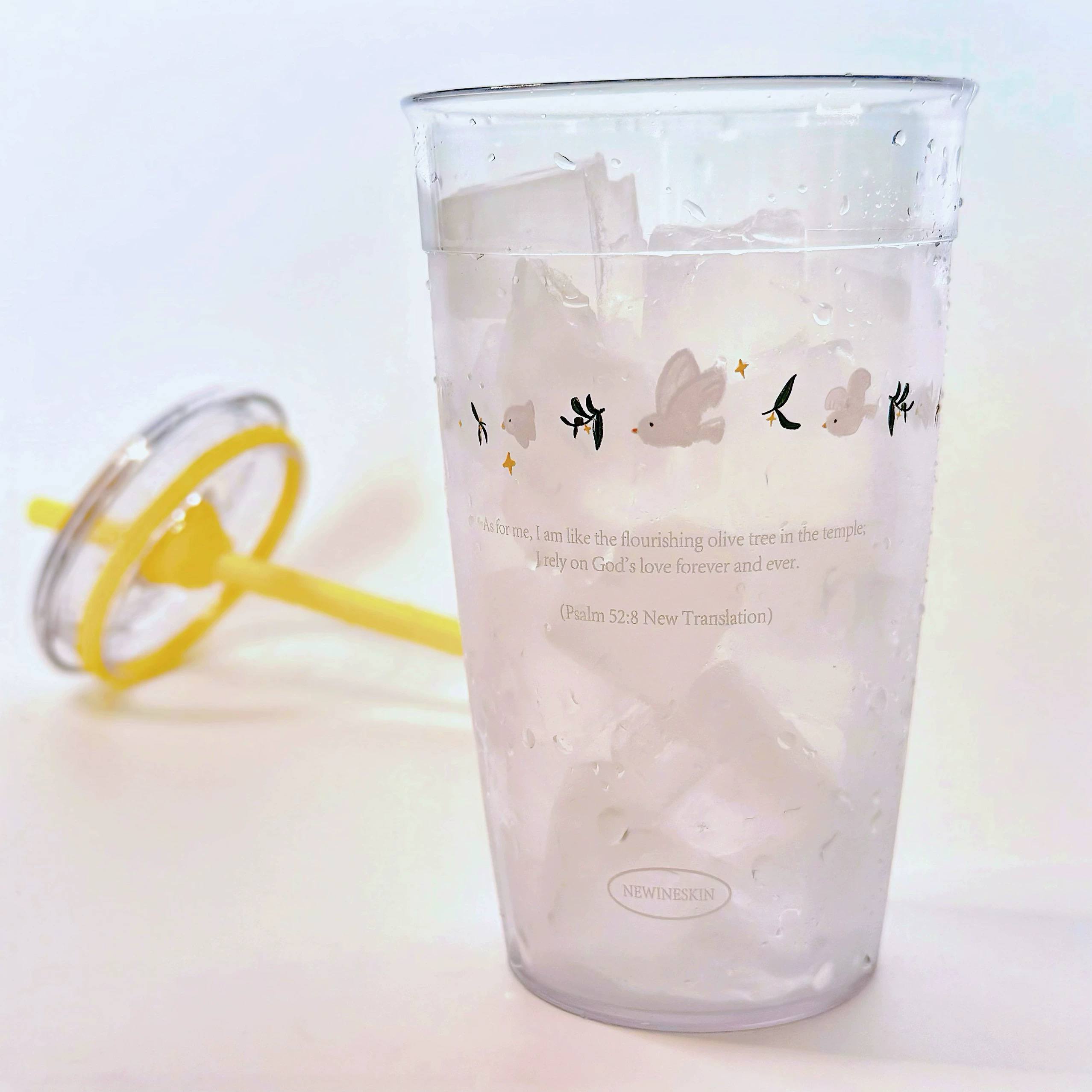 Psalm 52:8 | Tumbler with Straw