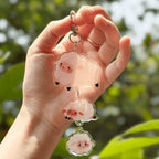 Triple Sheep | Acrylic Keychain