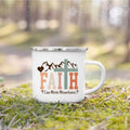 Faith Can Move Mountains | Enamel Mug