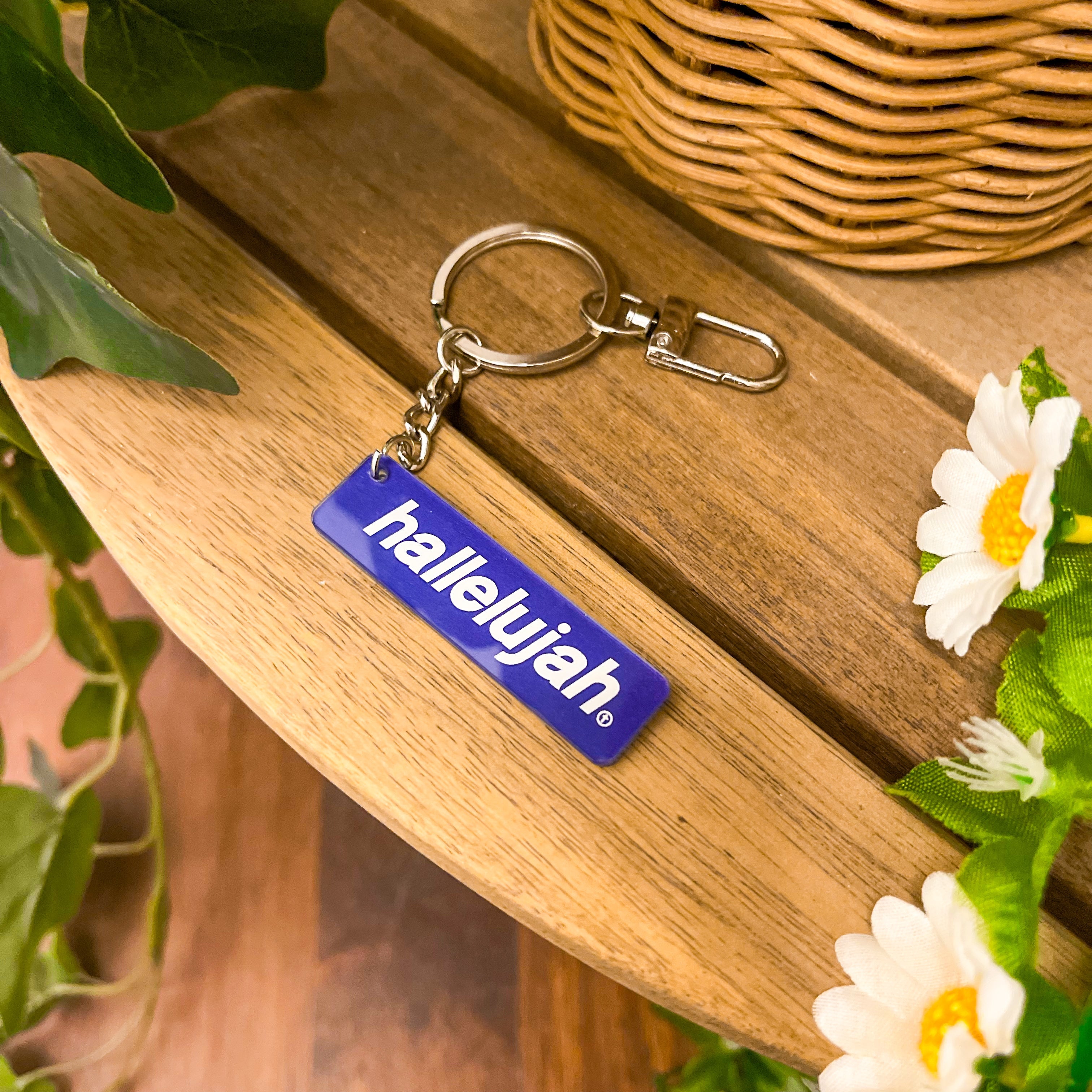 Hallelujah | Christian Acrylic Keychain