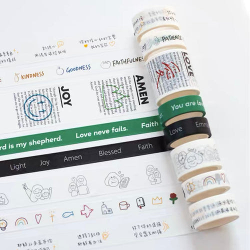 Black | Washi Tape