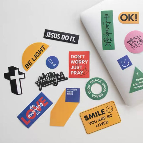 Be With You | Christian Sticker Pack