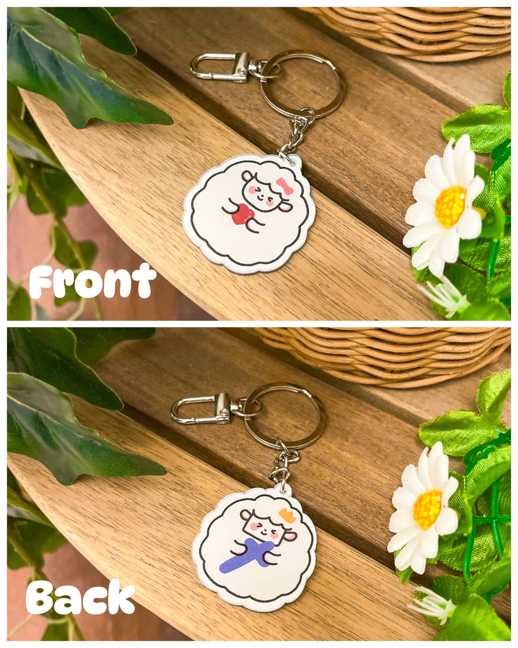Sheep | Christian Acrylic Keychain