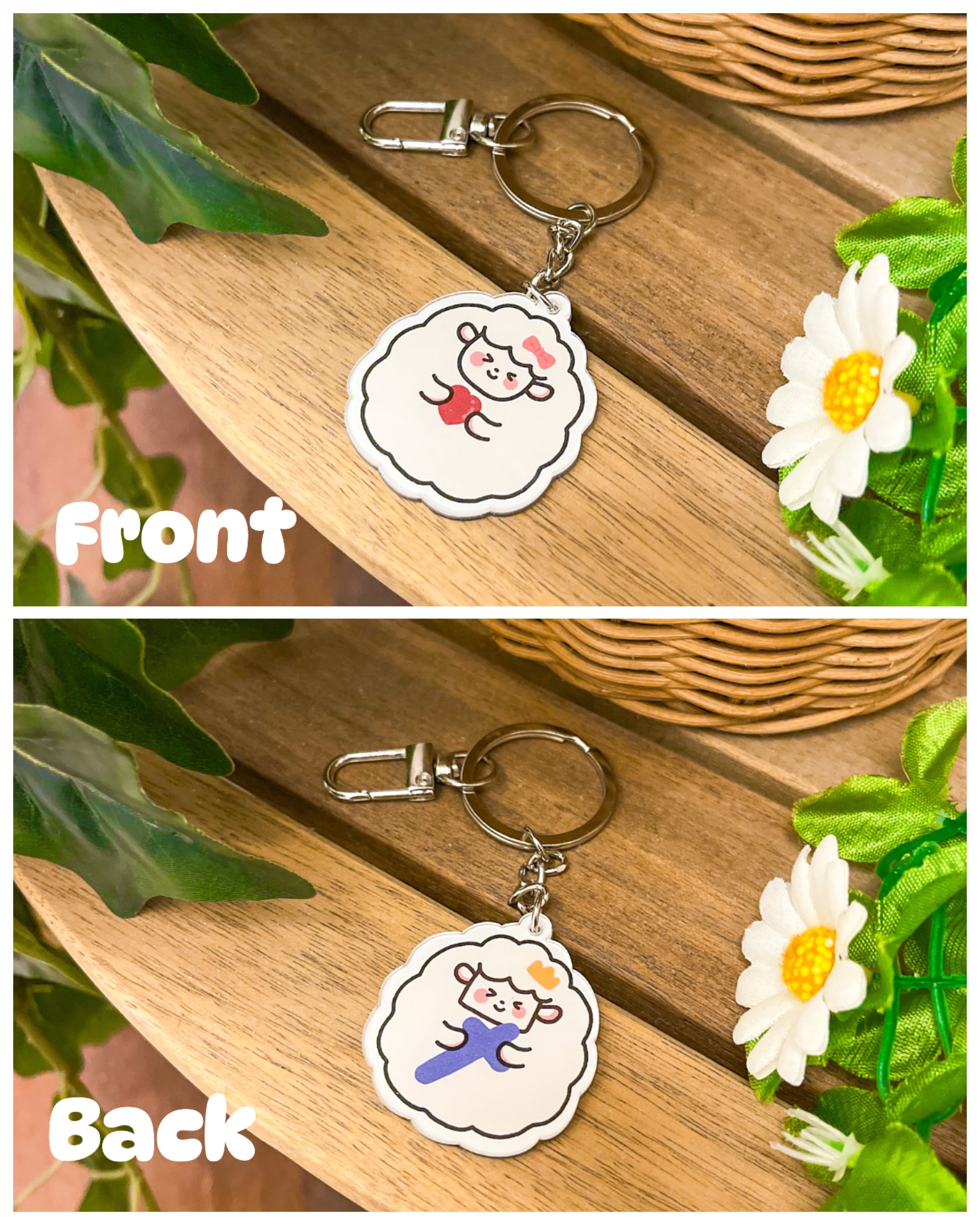 Sheep | Christian Acrylic Keychain