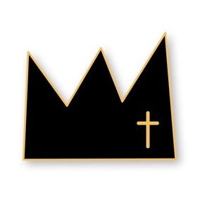 Crown (Black) | Enamel Pin
