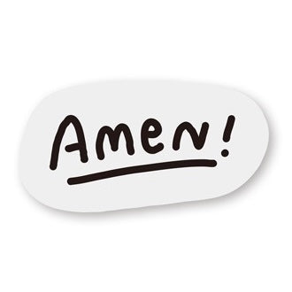 Amen | Enamel Pin