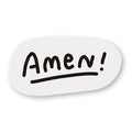Amen | Enamel Pin