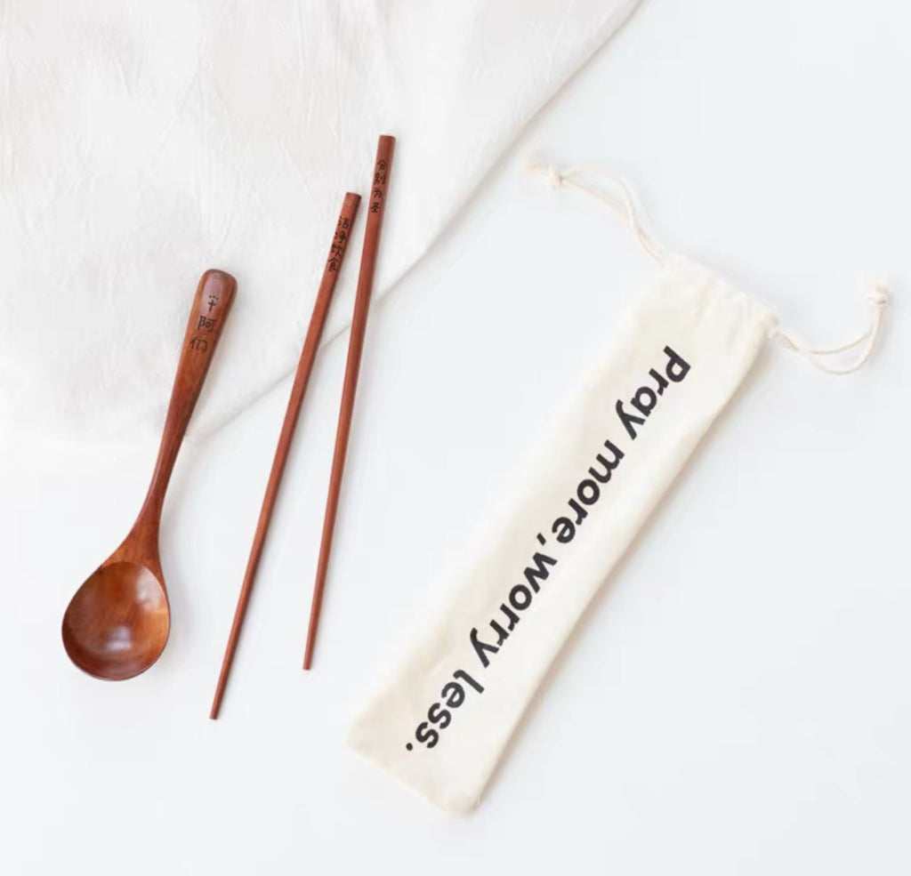 Amen (Dark Wood) | Cutlery Set