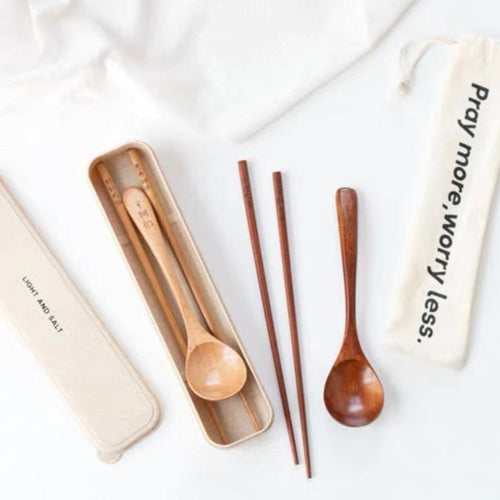 Amen (Light Wood) | Cutlery Set