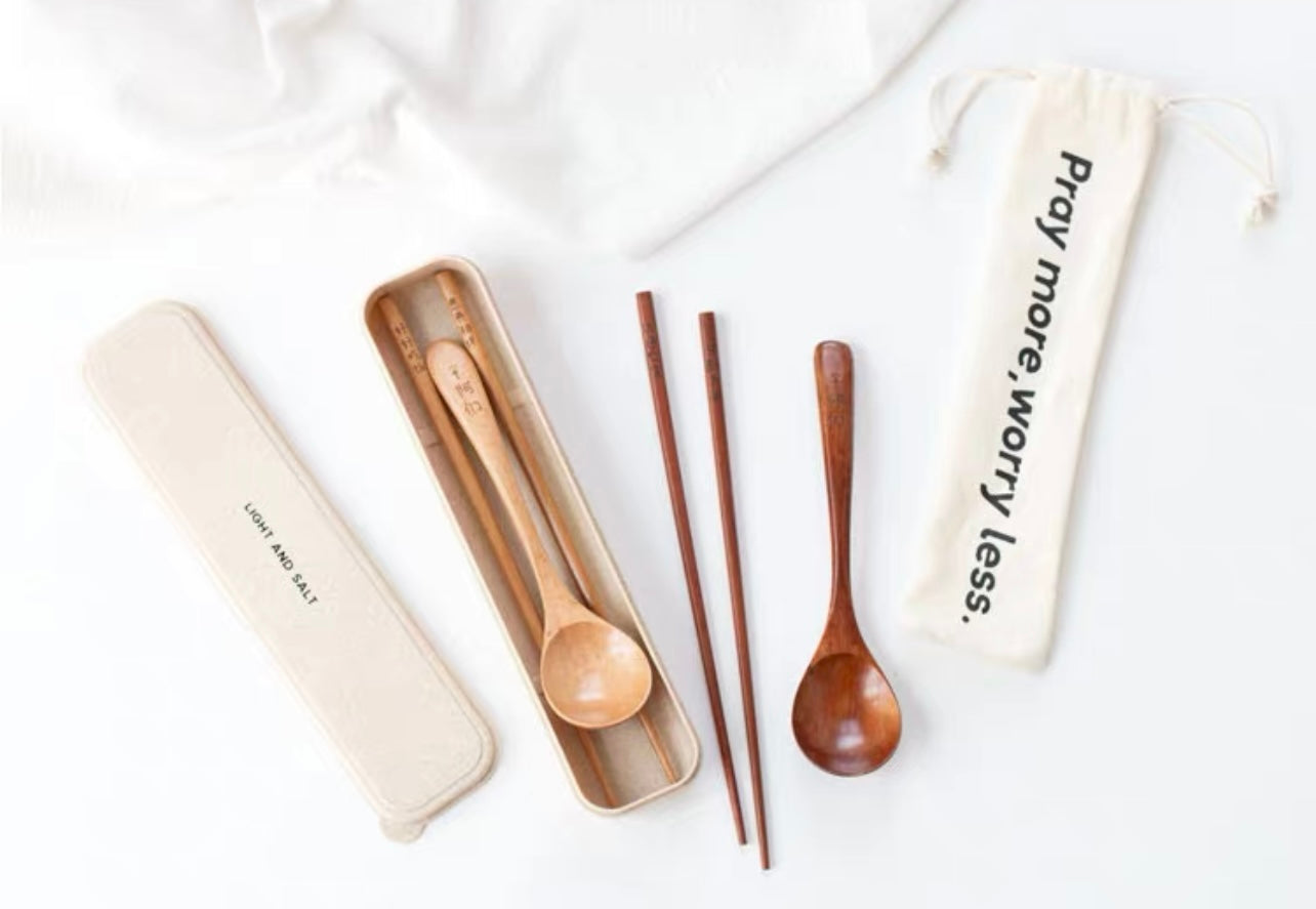 Amen (Dark Wood) | Cutlery Set