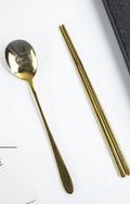 Give Thanks (Gold) | Cutlery Set
