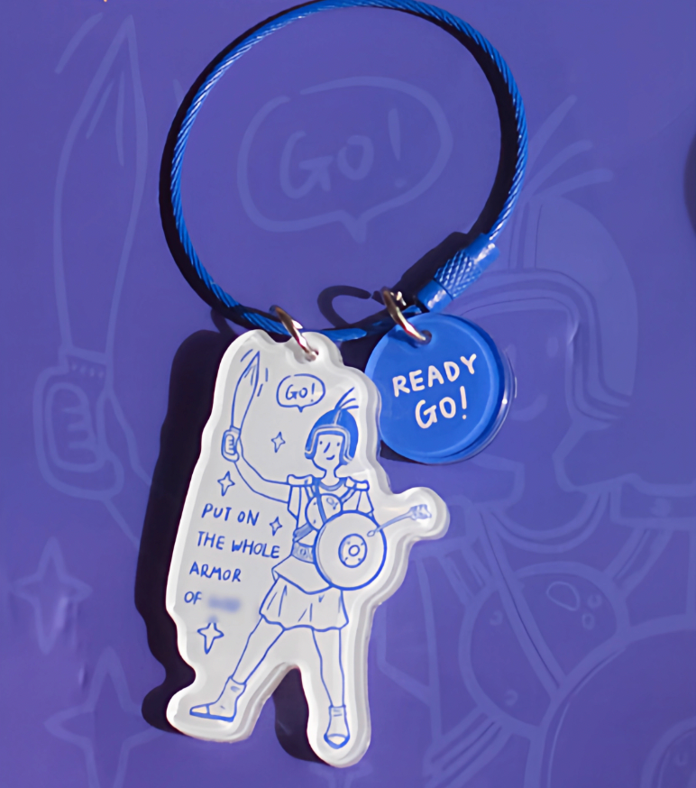 Armour of God | Acrylic Keychain